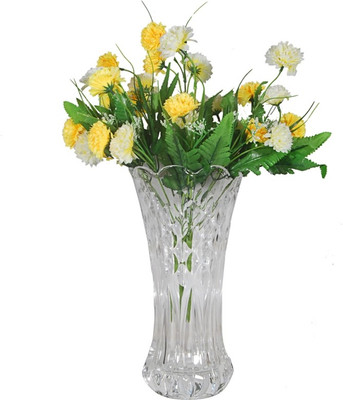 

Orchard Multicolor Carnations Artificial Flower with Pot(21 inch, Pack of 1)