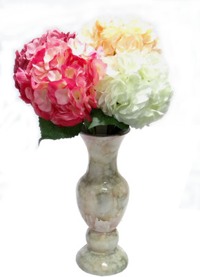 

Ace Flowers Multicolor Assorted Artificial Flower with Pot(25 inch, Pack of 1)