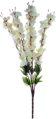 

JaipurCrafts White Magnolia Artificial Flower(21.5 inch, Pack of 1)