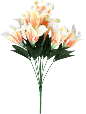 

Design O Vista Green Lily Artificial Flower(48 cm, Pack of 10)