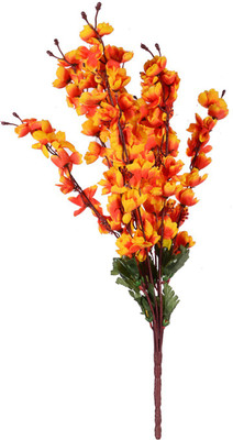 

JaipurCrafts Yellow Magnolia Artificial Flower(21.5 inch, Pack of 1)