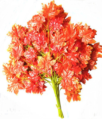 

Ace Flowers Orange Assorted Artificial Flower(29 inch, Pack of 12)