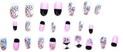 

Anahi Artificial Nails Pink(Pack of 24)