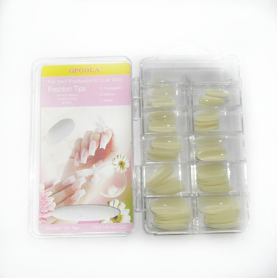 

Opoola 100 pcs tip nails professional 10 each of size white(Pack of 100)