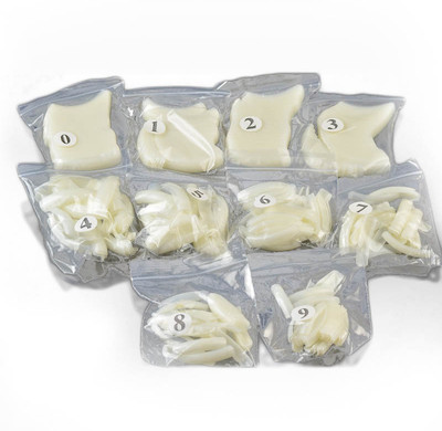 

Sravi 500pcs French Arcylic Nail Art Tips Natural(Pack of 50)