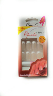 

Opoola GROOM FRENCH GLUE ON NAILS 24PCS LIGHT CREAM(Pack of 24)