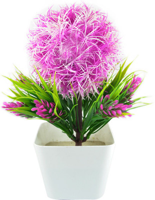 

Reiki Crystal Products Decorative Showpiece - 38 cm(Plastic, Green, Pink)
