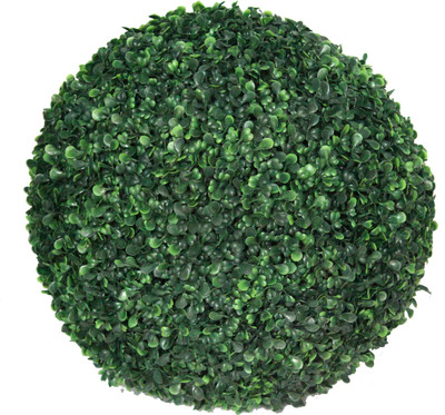 48% OFF on PolliNation Green Boxwood Ball Wild Artificial Plant(27 cm, Green)