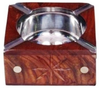 

Onlineshoppee Brown Wood Ashtray(Pack of 1)