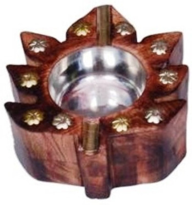

Onlineshoppee Brown Wood Ashtray(Pack of 1)