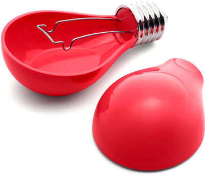 

GeekGoodies Melamine Bulb shaped Cigarette Holder Red Melamine Ashtray(Pack of 1)