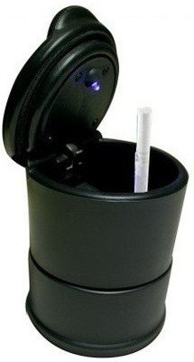 Bigwheels Portable Cigarette Ash Dust tray with Blue LED Light for Car Home Office Black Plastic Ashtray(Pack of 1) available at flipkart for Rs.229