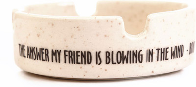 

Ekdodhai Round Multicolor Stoneware Ashtray(Pack of 1)