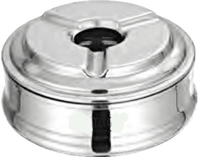 

life line services mintage Silver Stainless Steel Ashtray(Pack of 1)