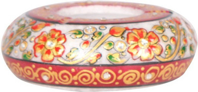 

Apkamart APKAMART Handcrafted Marble Ashtray - For Table Decoration and Gifts Multicolor Marble Ashtray(Pack of 1)