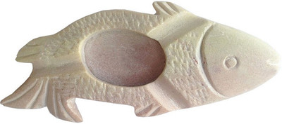 

CraftEra White Marble Ashtray(Pack of 1)