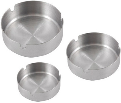 35% OFF on King International Steel Stainless Steel Ashtray(Pack of 3) 35% OFF on King International Steel Stainless Steel Ashtray(Pack of 3)