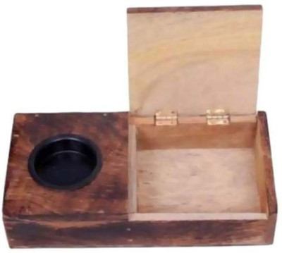 

preshi Brown Wooden Ashtray