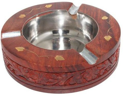 

PRESHI Brown Wood Ashtray