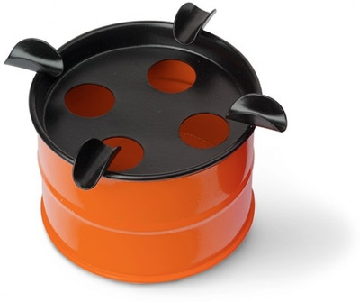 Happily Unmarried The NSOP Orange Iron Ashtray(Pack of 1)