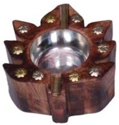 

Craftatoz Brown Wood Ashtray(Pack of 1)
