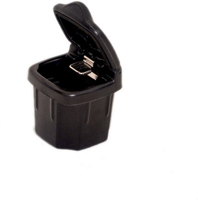 

Woodman Black Plastic Ashtray(Pack of 1)