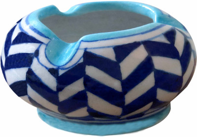 

Aurea Blue Pottery Ashtray