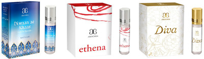 

Arochem Deewan ae khas Ethena Diva Combo Floral Attar(Floral)