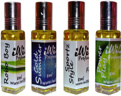 

iwill Premium Robo Boy, Cold Summer, Sportz Style, Power Play Non Alcoholic Fancy Perfume 32 ml Pack Floral Attar(Fruity)
