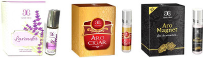

Arochem Aro Cigar Aro Magnet Lovender Combo Floral Attar(Floral)