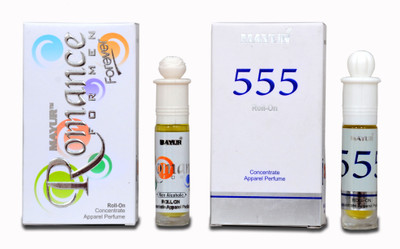 

Mayur Romance and 555 (2pcs of 8ml) Floral Attar(Citrus)