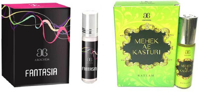 

Arochem Fantasia Mahek Ae Kasturi Combo Floral Attar(Amber)