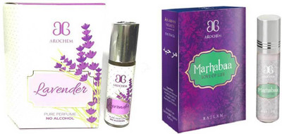 

Arochem Marhabaa Lovender Combo Floral Attar(Musk)