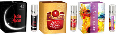 

Arochem Aro Charming Aro Cigar Kala Bhoot Combo Floral Attar(Floral)