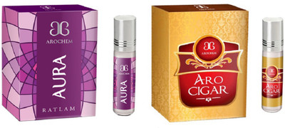 

Arochem Aro Cigar Aura Combo Floral Attar(Floral)