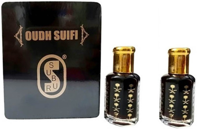 Subur SP_AO_017 (Pack of 2) Floral Attar(Oud (agarwood))