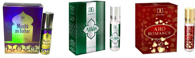

Arochem Aro romance Azaan Mushk Ae Bahar Combo Floral Attar(Fruity)