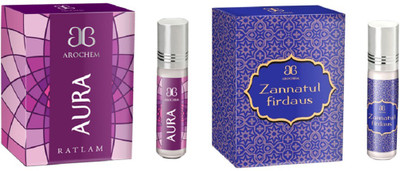 

Arochem Zannatul firdaus Aura Combo Floral Attar(Musk)