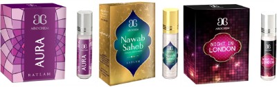 

Arochem Nawab saheb Night in london Aura Combo Floral Attar(Rose)