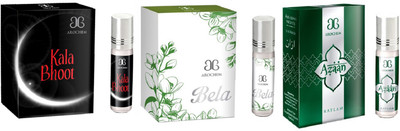 

Arochem Azaan Bela Kala Bhoot Combo Floral Attar(Fruity)