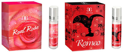 

Arochem Real rose Romeo Combo Floral Attar(Amber)