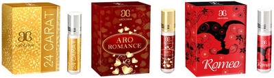 

Arochem 24 Carat Aro romance Romeo Combo Floral Attar(Musk)