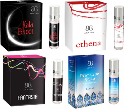 

Arochem Deewan ae khas Ethena Fantasia Kala Bhoot Combo Floral Attar(Floral)