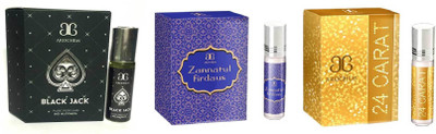

Arochem Zannatul firdaus 24 Carat Black Jack Combo Floral Attar(Musk)