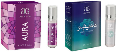 

Arochem Sufiyaana Aura Combo Floral Attar(Musk)
