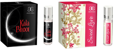 

Arochem Sweet love Kala Bhoot Combo Floral Attar(Sandalwood)