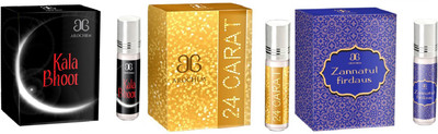 

Arochem Zannatul firdaus 24 Carat Kala Bhoot Combo Floral Attar(Musk)