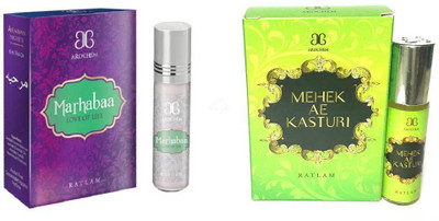 

Arochem Marhabaa Mahek Ae Kasturi Combo Floral Attar(Musk)