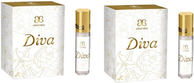 

Arochem Diva (Pack of 2) Floral Attar(Floral)