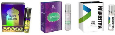 

Arochem Marhabaa Millennium Mushk Ae Bahar Combo Floral Attar(Musk)